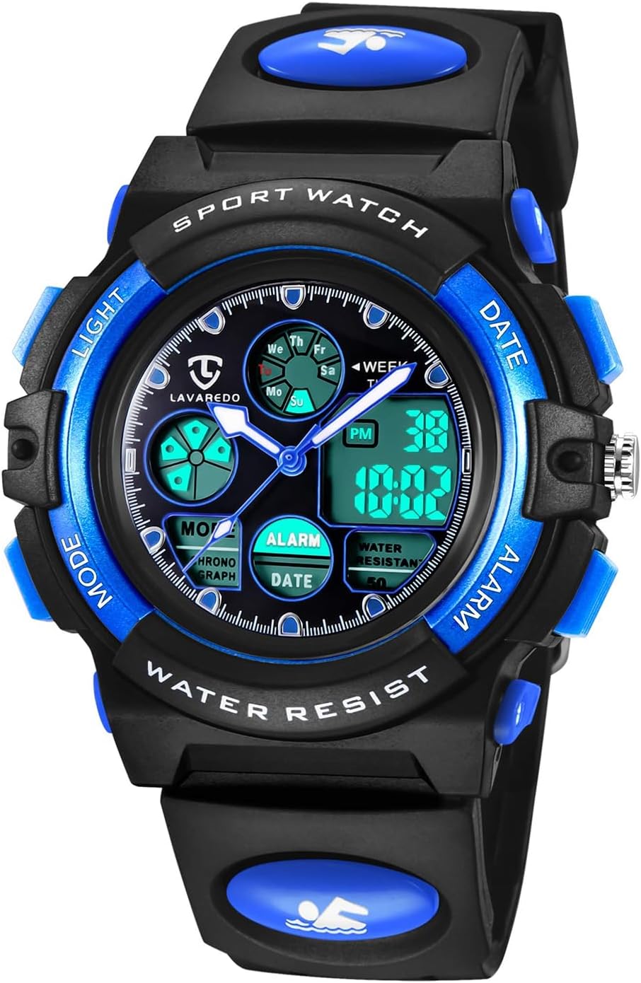 71CAkzUFvuL._AC_SL1500_-1.jpg Lightweight and Comfortable Watches Digital Watch - Image 1