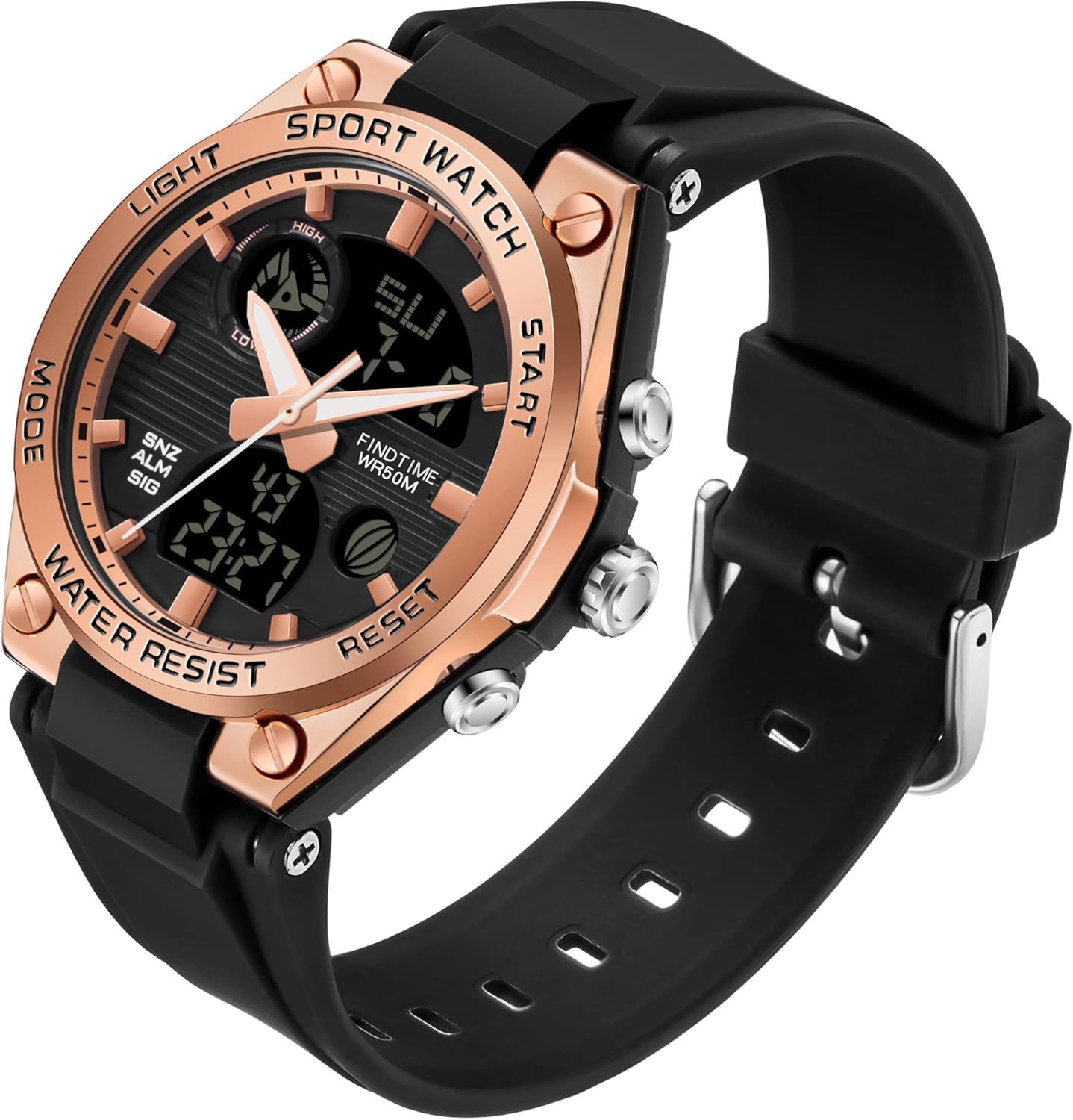 71QtV81YRcL._AC_SL1500_.jpg Womens Digital Watch Sport Waterproof Watch Watches LED Backlight - Image 1
